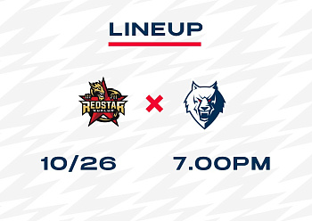 NEFTEKHIMIK LINEUP FOR THE GAME VS KUNLUN RS (10/26/2021)