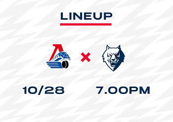 NEFTEKHIMIK LINEUP FOR THE GAME VS LOKOMOTIV (10/28/2021)