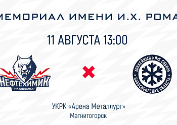 NEFTEKHIMIK LINEUP FOR THE GAME AGAINST SIBIR (8/11/2021)