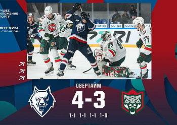 Neftekhimik 4–3 (OT) Ak Bars 11/8/2022