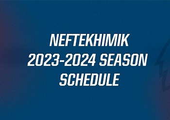 Neftekhimik announce 2023–2024 season schedule