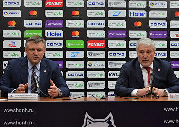 POSTGAME COMMENTS OF HEAD COACHES OF "NEFTEKHIMIK" AND "Vityaz"